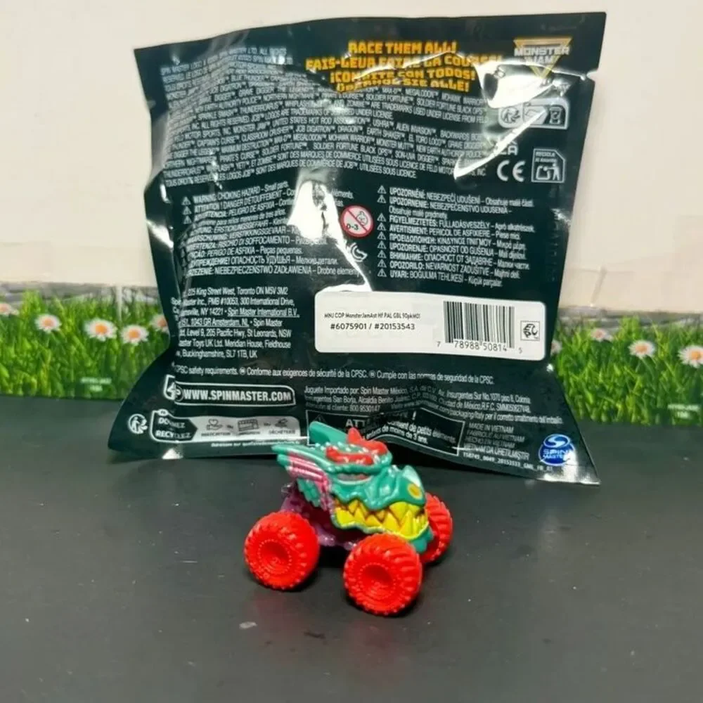 Monster Jam Series 20 Mini Purple Dragon Monster Truck #543 Rare Chase